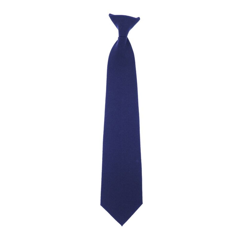 Yoko Clip-On Tie (Pack of 4) / Navy Blue